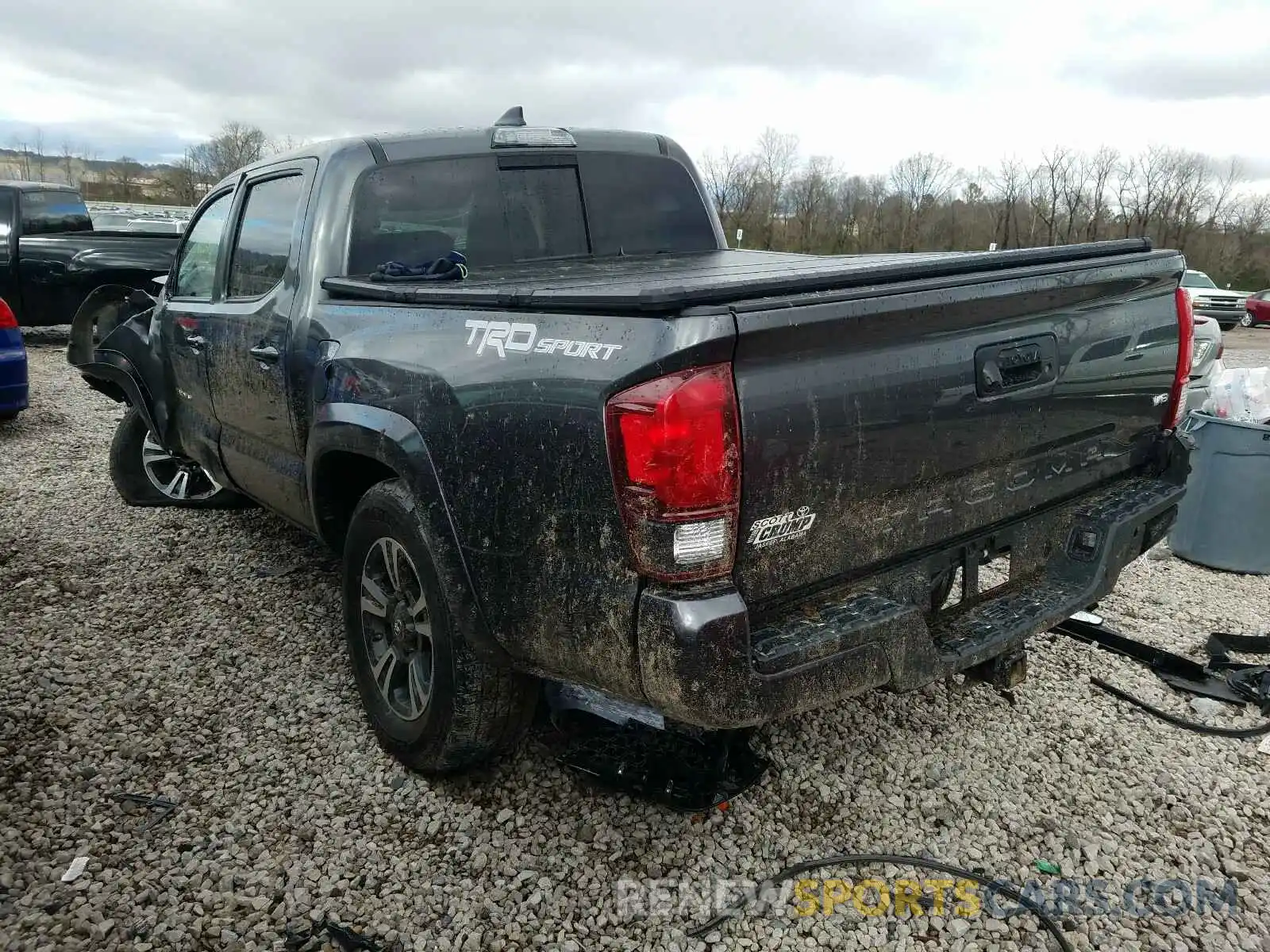 3 Photograph of a damaged car 3TMAZ5CN4KM091918 TOYOTA TACOMA 2019