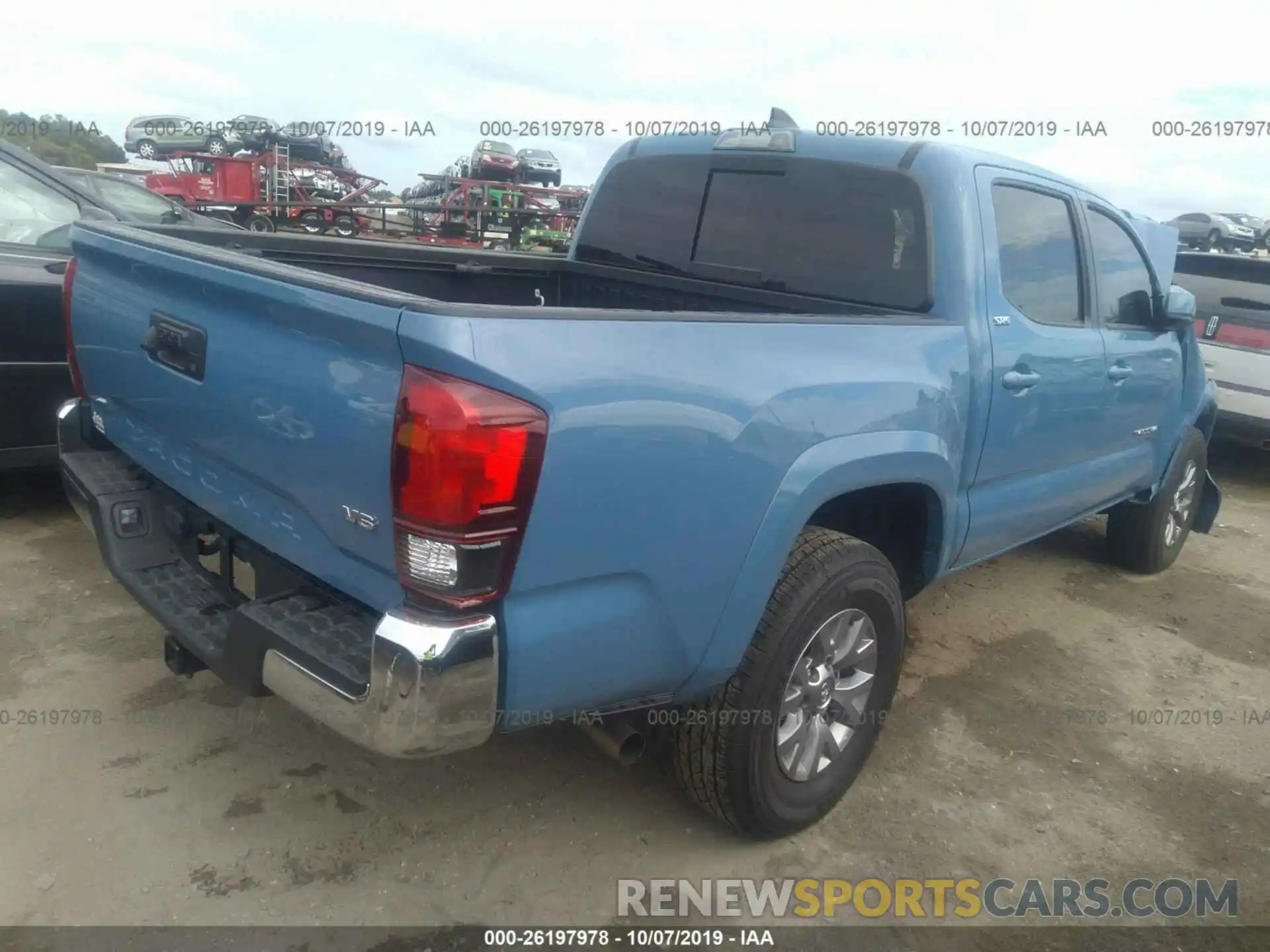 4 Фотография поврежденного автомобиля 3TMAZ5CN4KM095290 TOYOTA TACOMA 2019