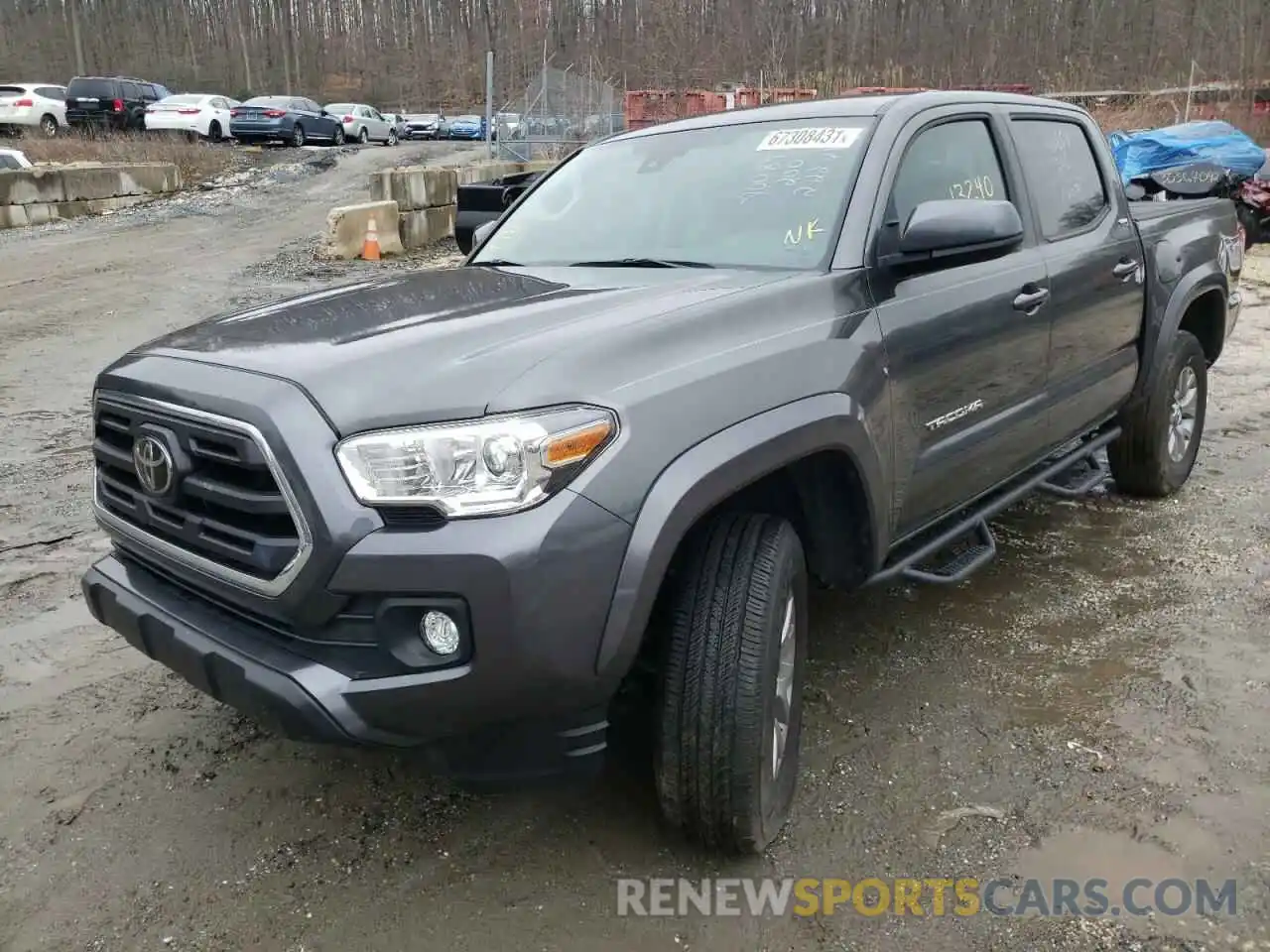 2 Photograph of a damaged car 3TMAZ5CN4KM096486 TOYOTA TACOMA 2019