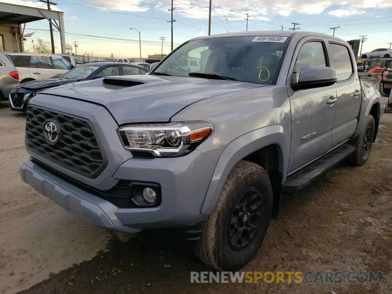 2 Photograph of a damaged car 3TMAZ5CN4KM097234 TOYOTA TACOMA 2019