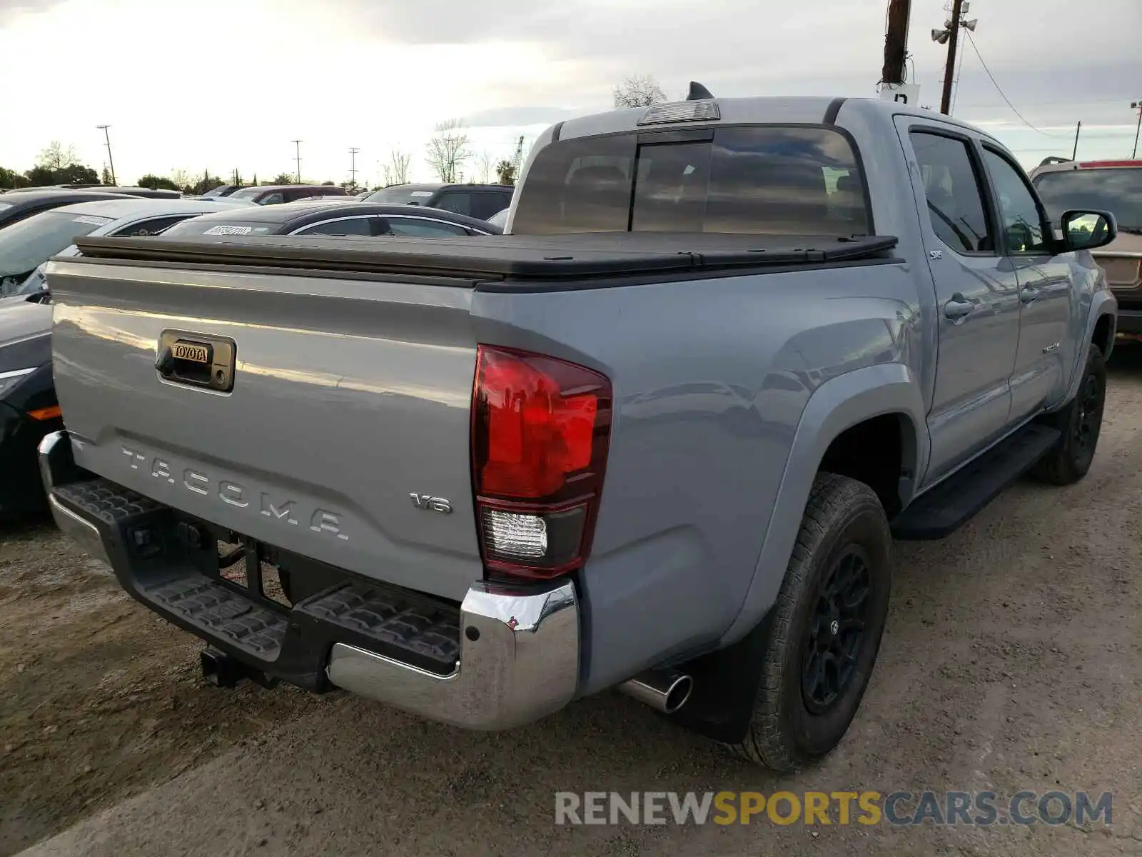 4 Фотография поврежденного автомобиля 3TMAZ5CN4KM097234 TOYOTA TACOMA 2019