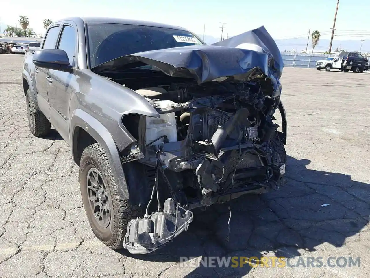 9 Photograph of a damaged car 3TMAZ5CN4KM104764 TOYOTA TACOMA 2019