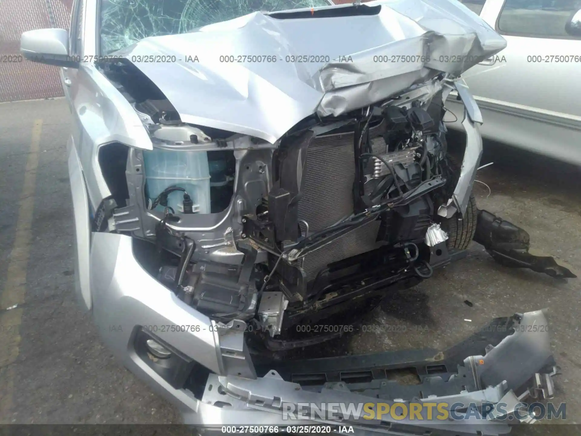 6 Photograph of a damaged car 3TMAZ5CN4KM104909 TOYOTA TACOMA 2019