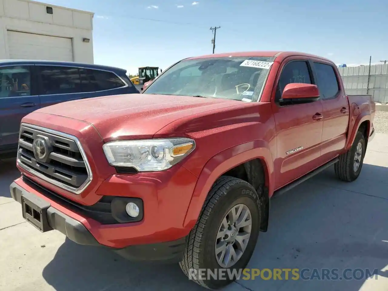 2 Photograph of a damaged car 3TMAZ5CN4KM105929 TOYOTA TACOMA 2019