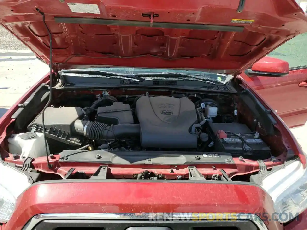 7 Photograph of a damaged car 3TMAZ5CN4KM105929 TOYOTA TACOMA 2019