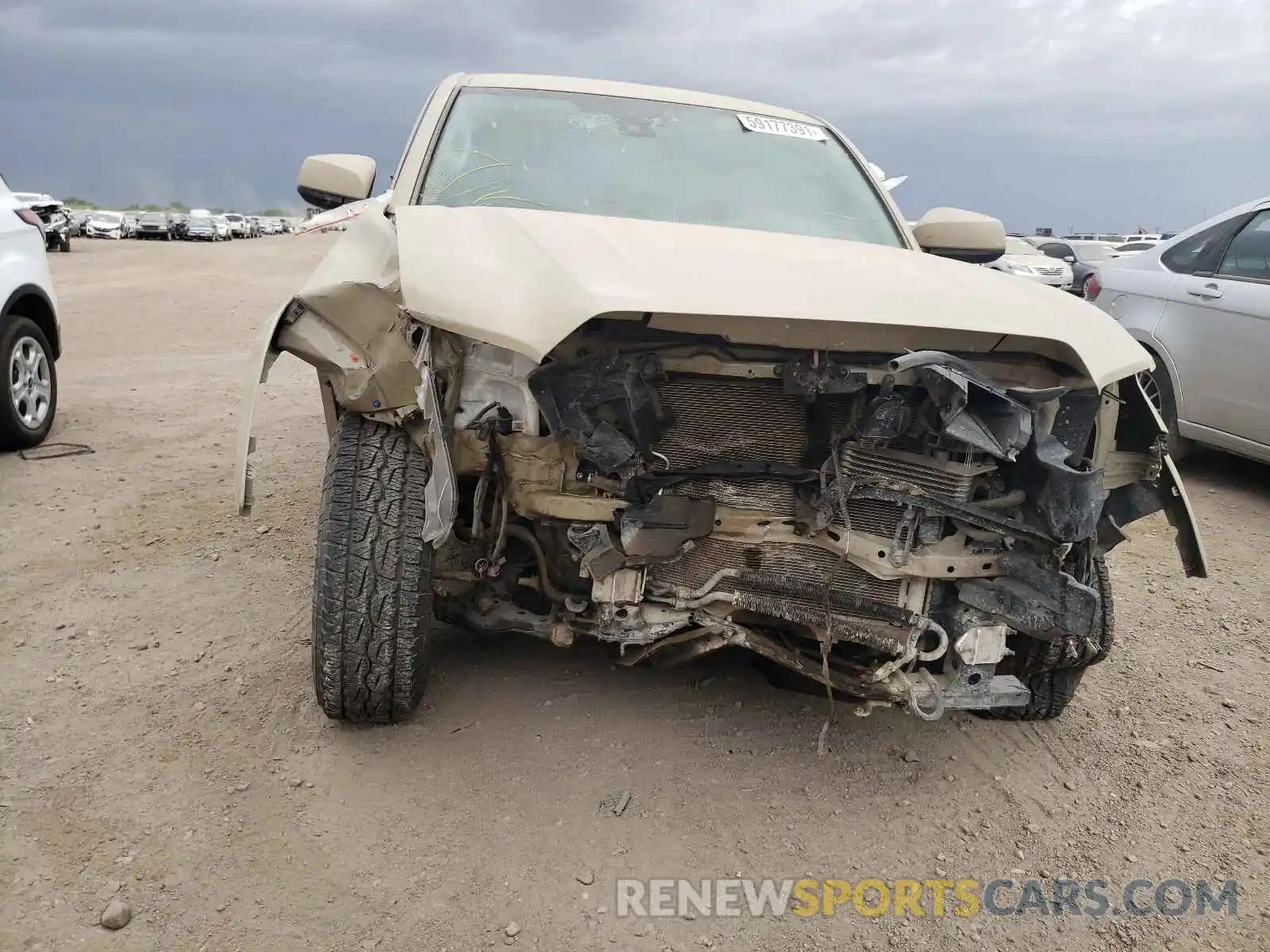 9 Photograph of a damaged car 3TMAZ5CN4KM114095 TOYOTA TACOMA 2019