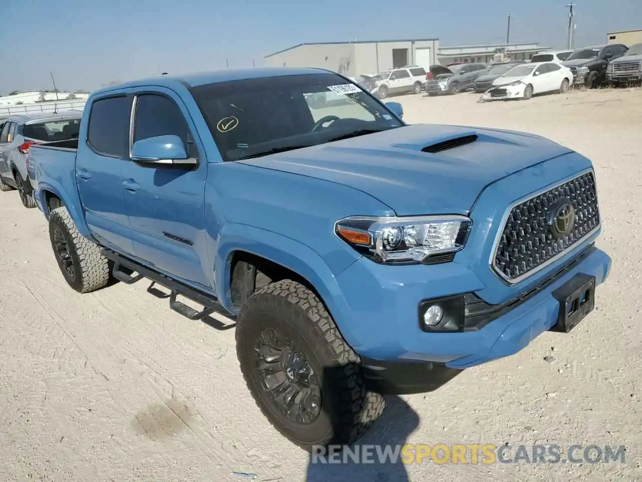 1 Photograph of a damaged car 3TMAZ5CN5KM080328 TOYOTA TACOMA 2019