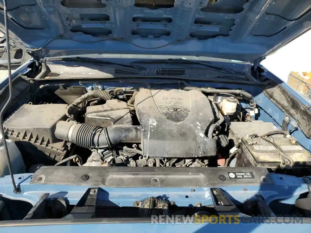 7 Photograph of a damaged car 3TMAZ5CN5KM080328 TOYOTA TACOMA 2019