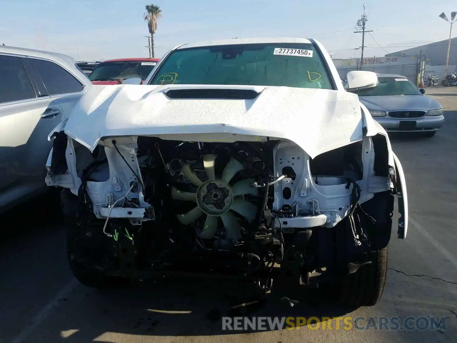 9 Photograph of a damaged car 3TMAZ5CN5KM081317 TOYOTA TACOMA 2019