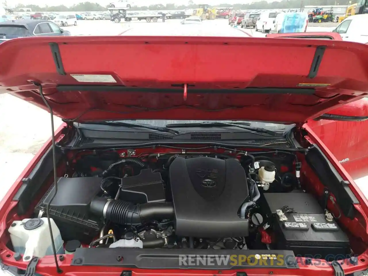 7 Photograph of a damaged car 3TMAZ5CN5KM087523 TOYOTA TACOMA 2019