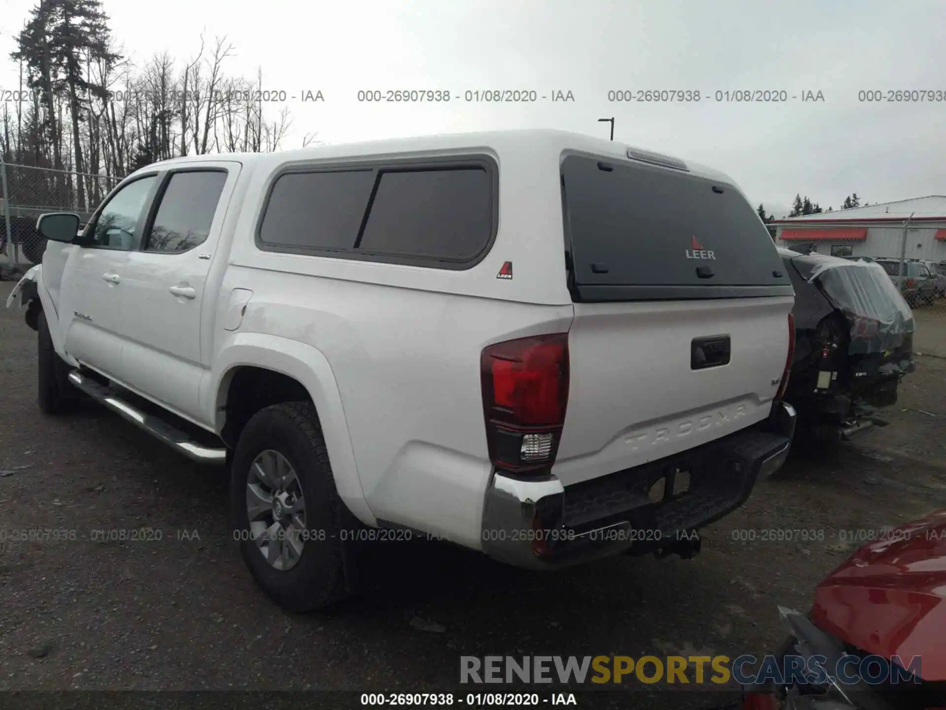 3 Photograph of a damaged car 3TMAZ5CN5KM088946 TOYOTA TACOMA 2019