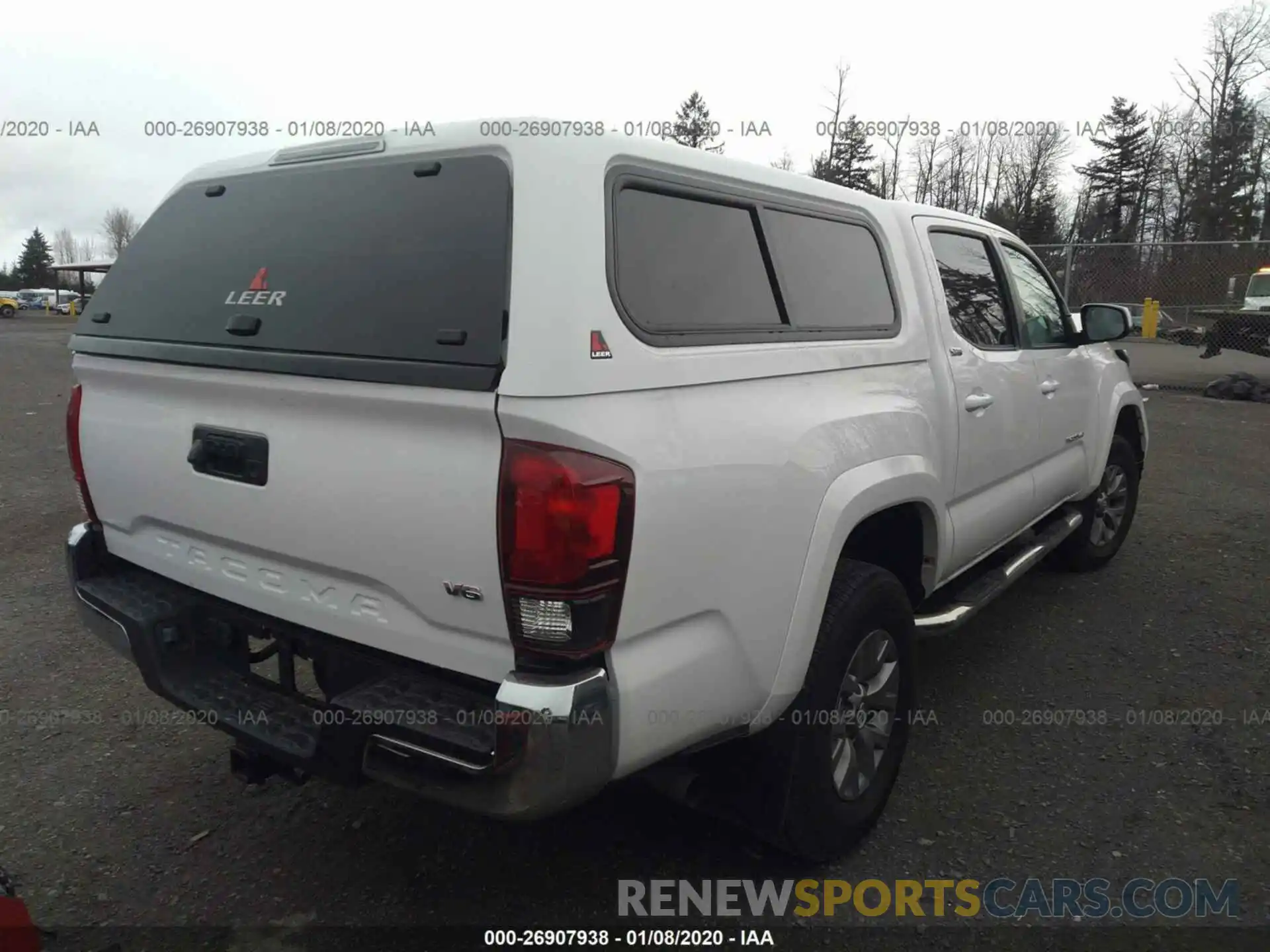 4 Photograph of a damaged car 3TMAZ5CN5KM088946 TOYOTA TACOMA 2019