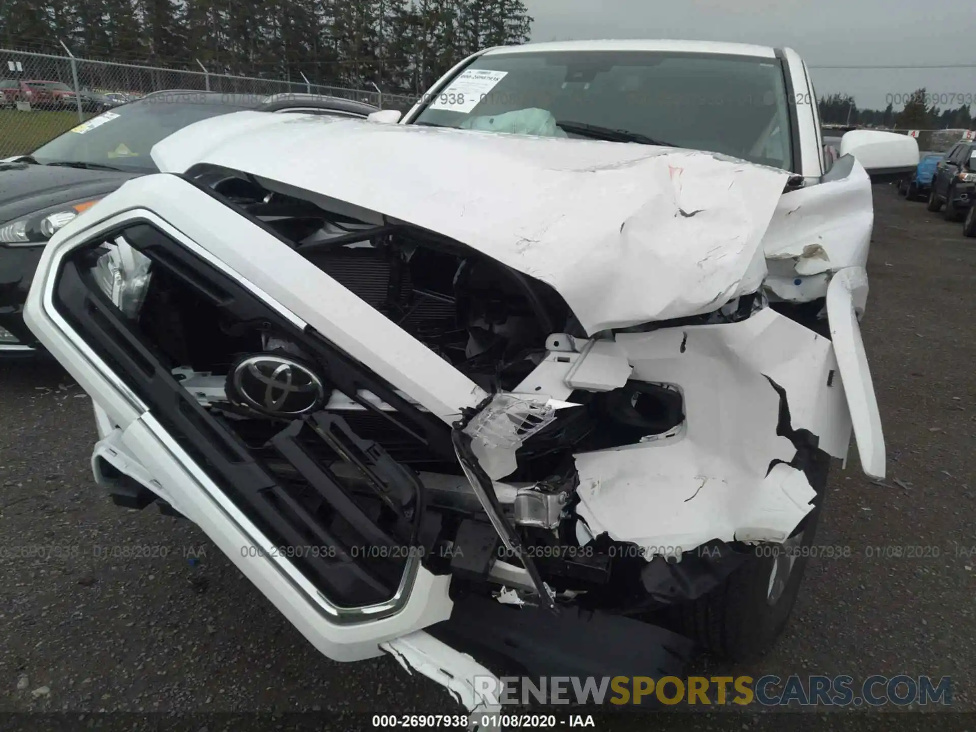 6 Photograph of a damaged car 3TMAZ5CN5KM088946 TOYOTA TACOMA 2019