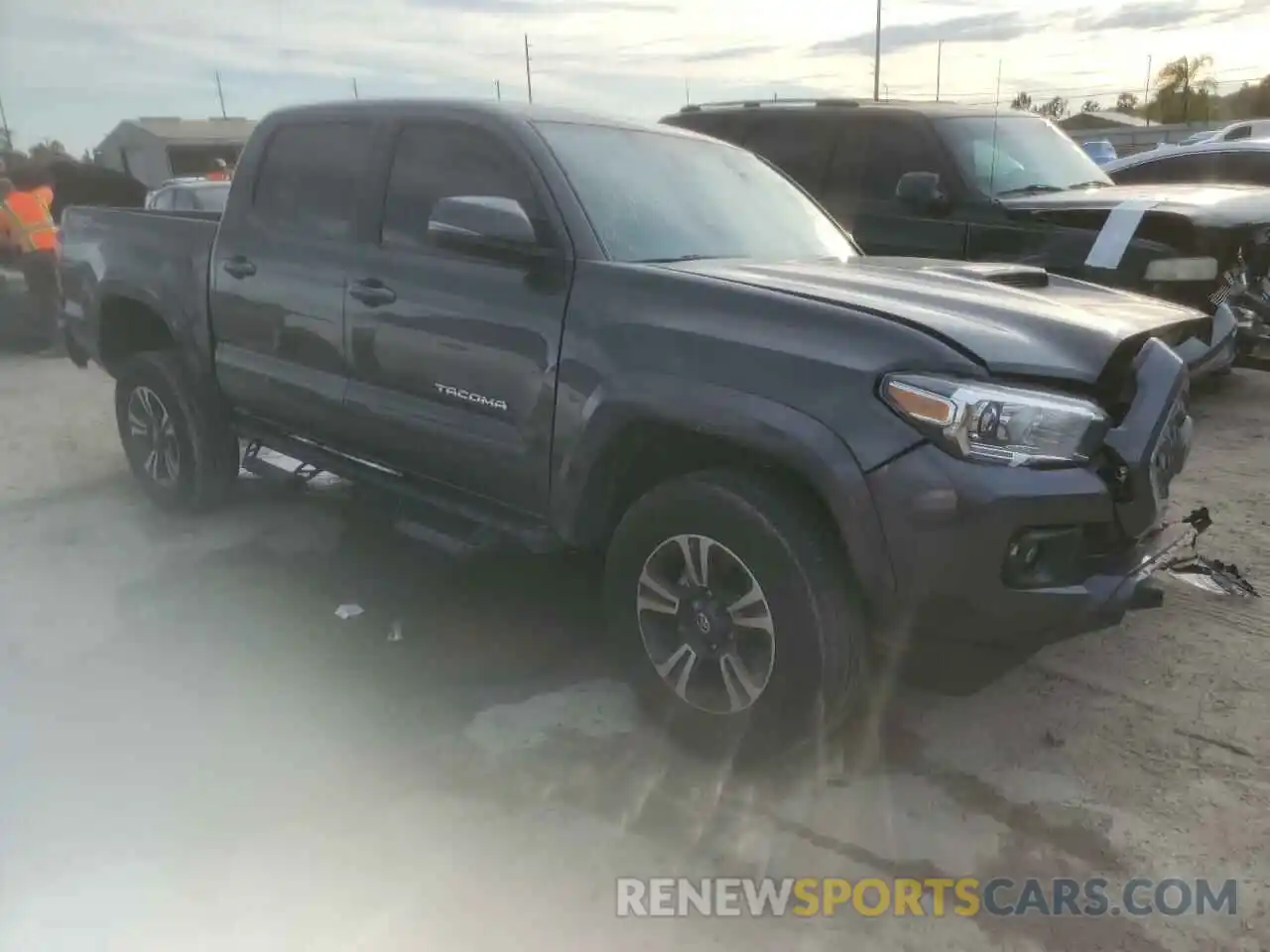 1 Photograph of a damaged car 3TMAZ5CN5KM089577 TOYOTA TACOMA 2019