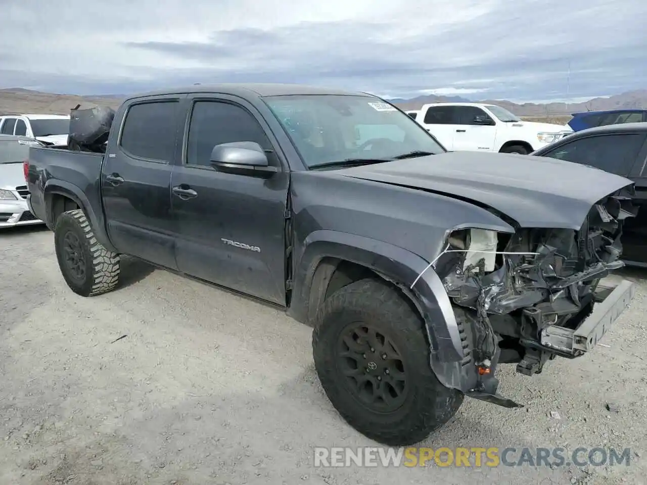 4 Photograph of a damaged car 3TMAZ5CN5KM090616 TOYOTA TACOMA 2019