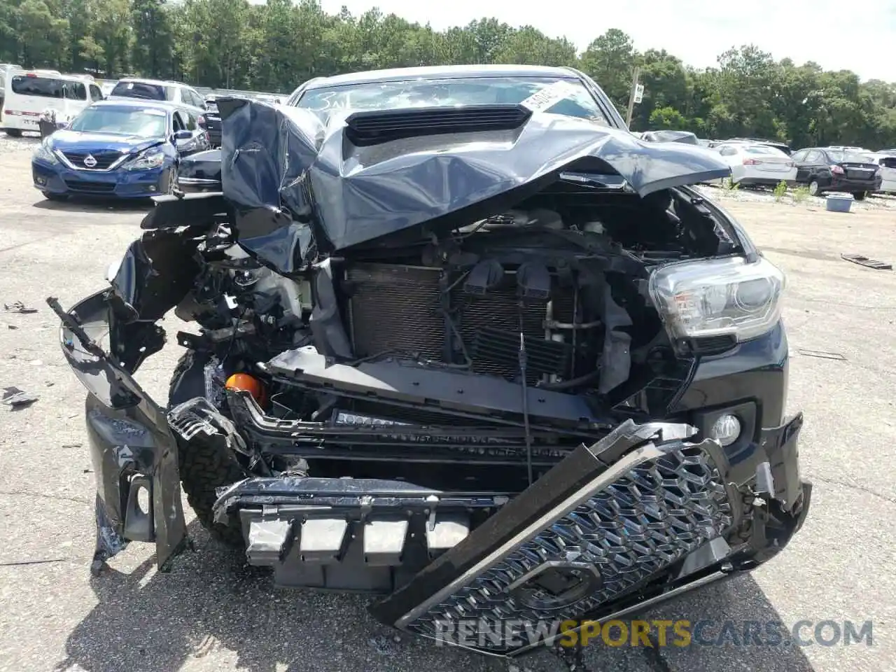 9 Photograph of a damaged car 3TMAZ5CN5KM092446 TOYOTA TACOMA 2019