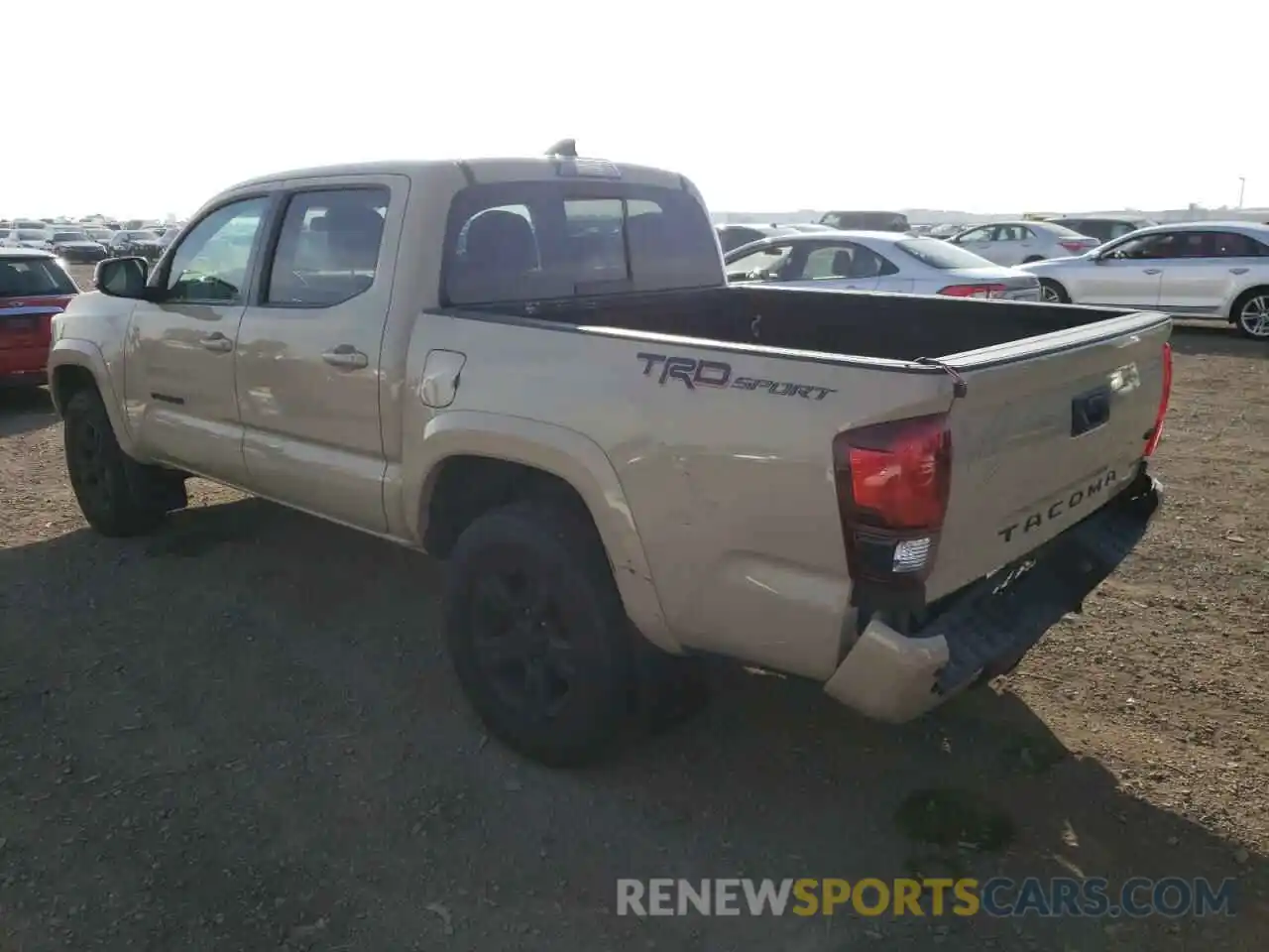 3 Photograph of a damaged car 3TMAZ5CN5KM093595 TOYOTA TACOMA 2019