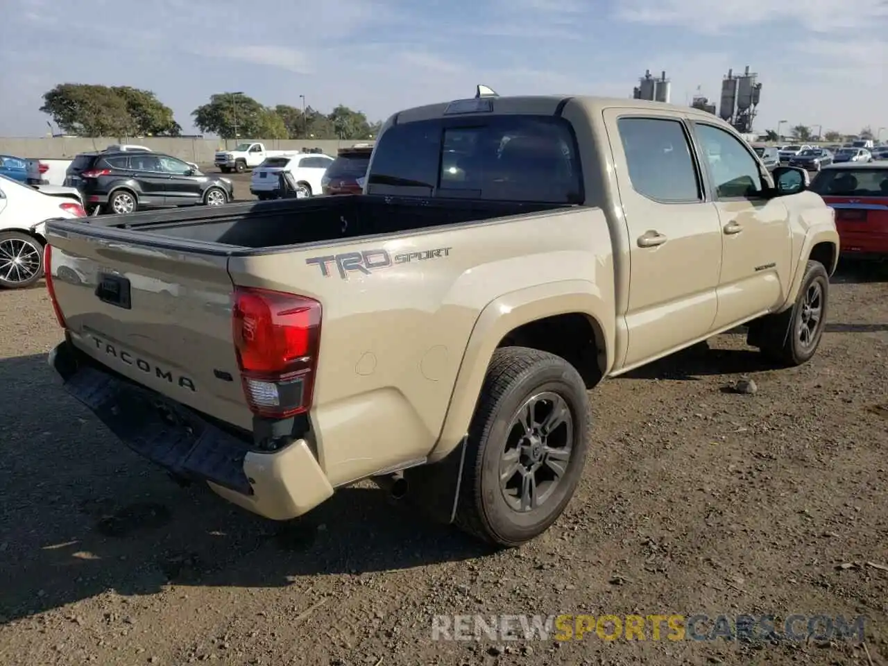 4 Photograph of a damaged car 3TMAZ5CN5KM093595 TOYOTA TACOMA 2019