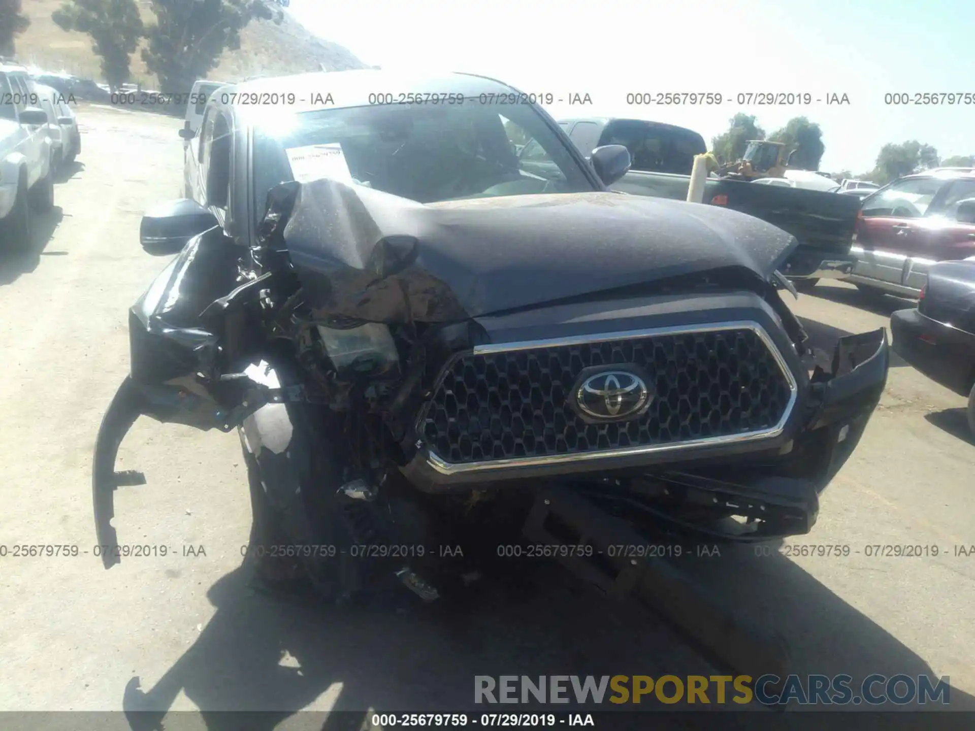 6 Photograph of a damaged car 3TMAZ5CN5KM094214 TOYOTA TACOMA 2019