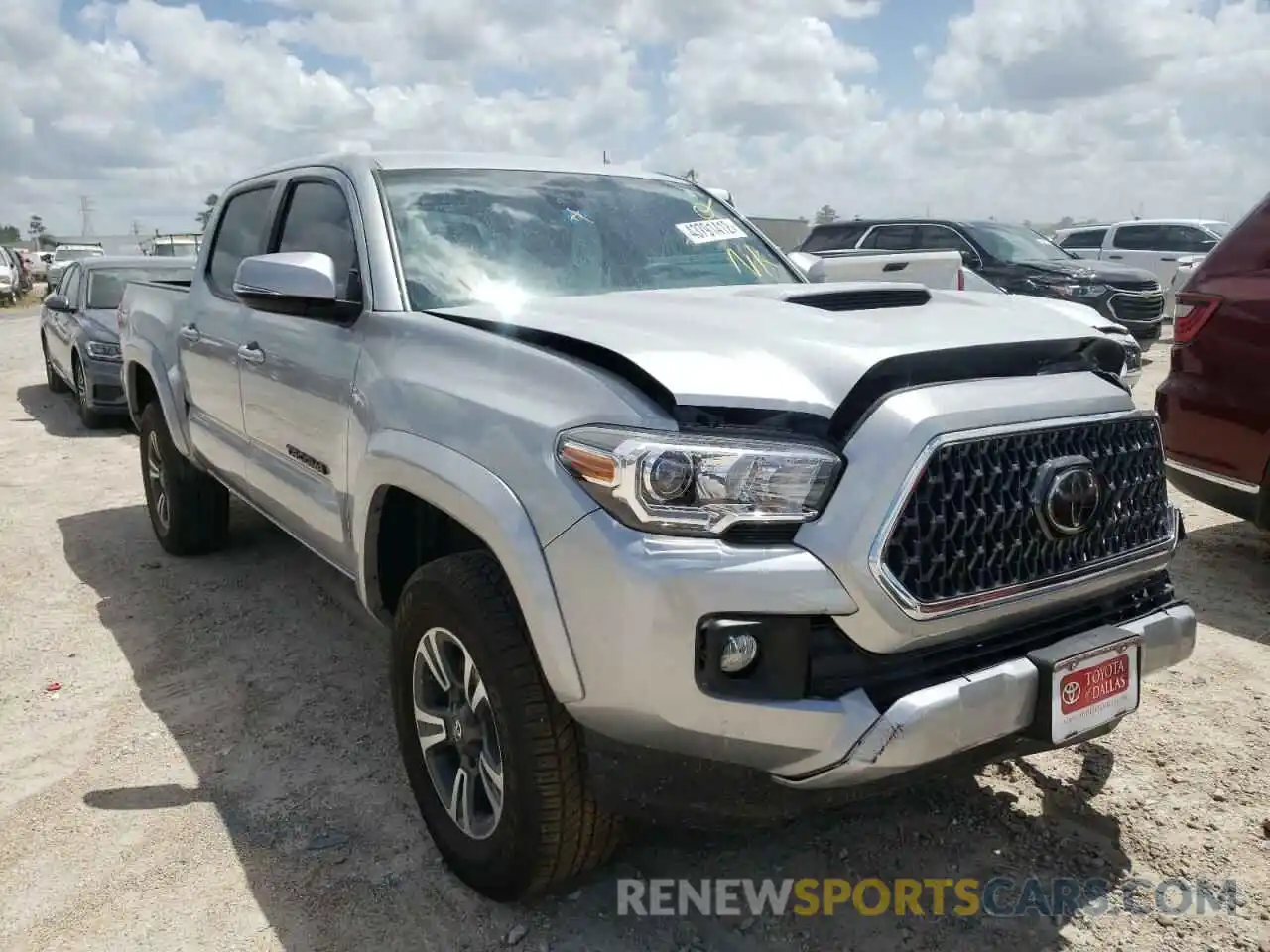 1 Фотография поврежденного автомобиля 3TMAZ5CN5KM097517 TOYOTA TACOMA 2019