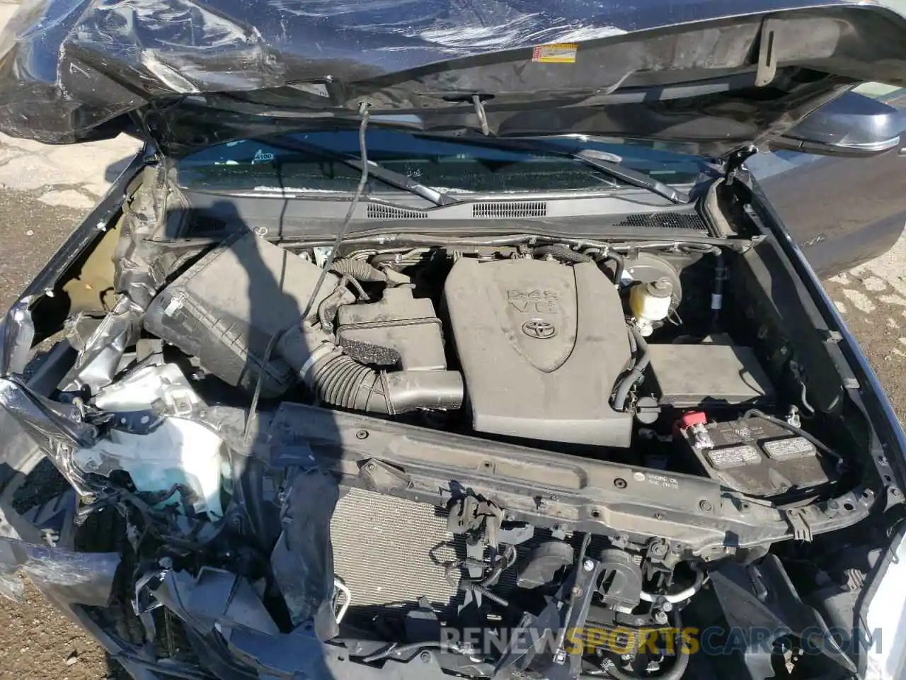 7 Photograph of a damaged car 3TMAZ5CN5KM101226 TOYOTA TACOMA 2019