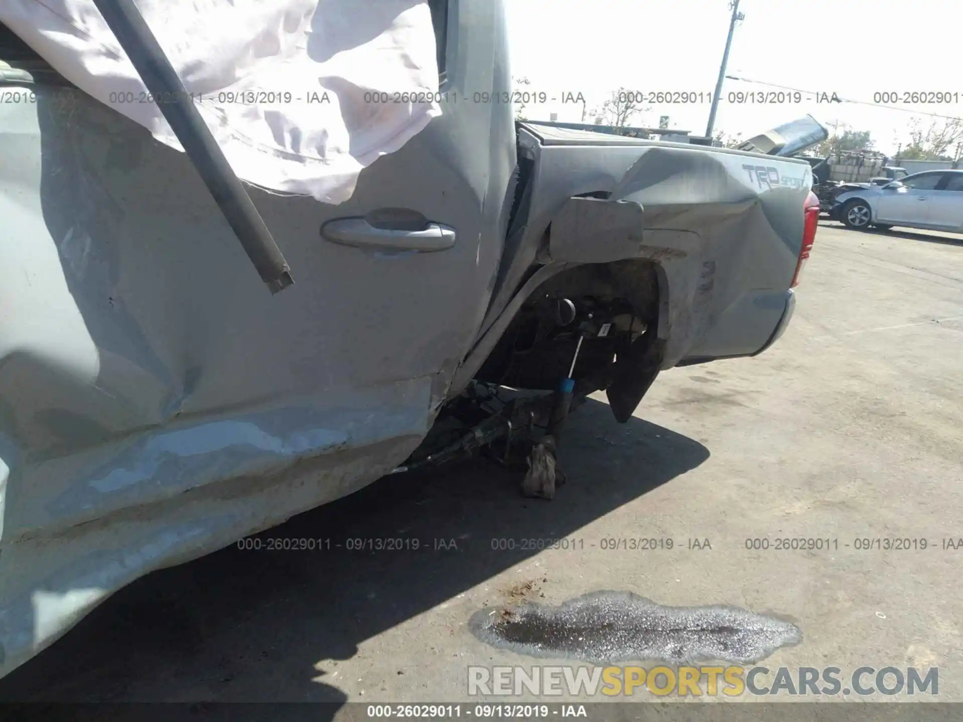 6 Photograph of a damaged car 3TMAZ5CN5KM104997 TOYOTA TACOMA 2019