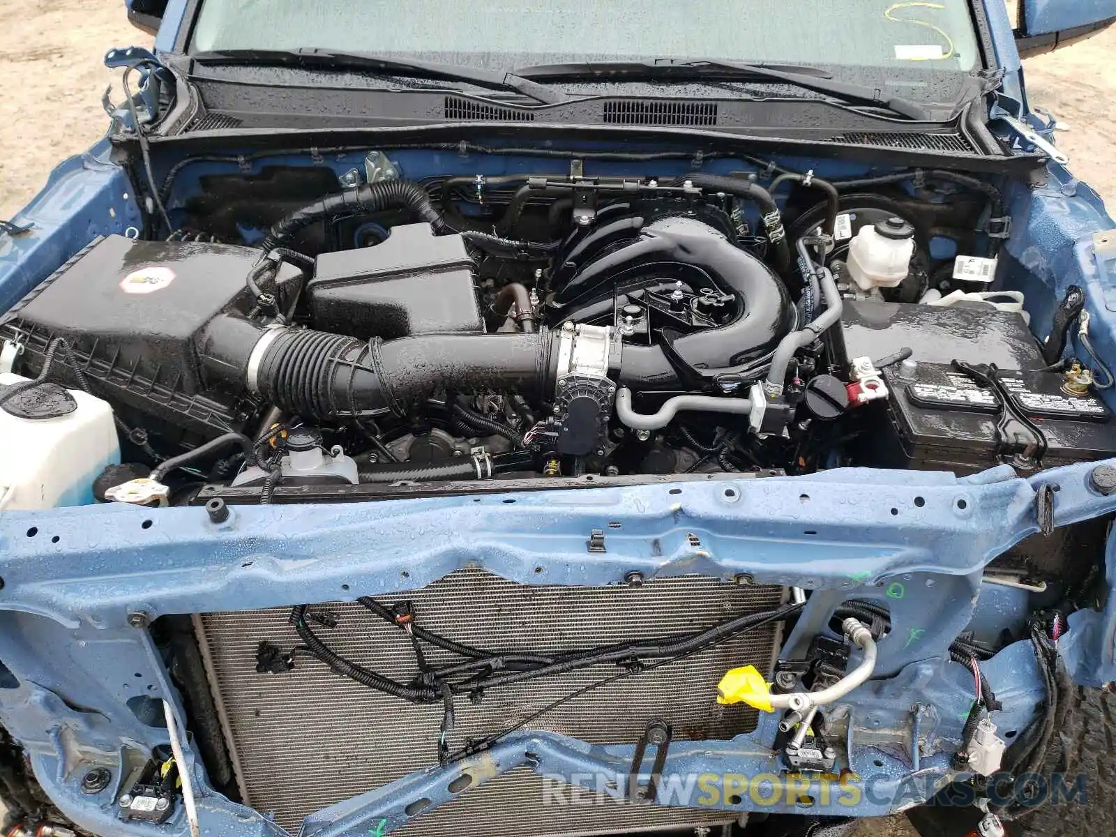 7 Photograph of a damaged car 3TMAZ5CN5KM107611 TOYOTA TACOMA 2019