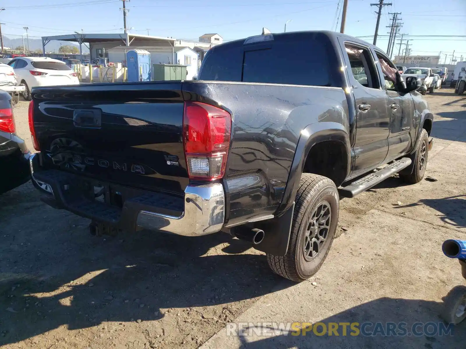 4 Photograph of a damaged car 3TMAZ5CN5KM109830 TOYOTA TACOMA 2019