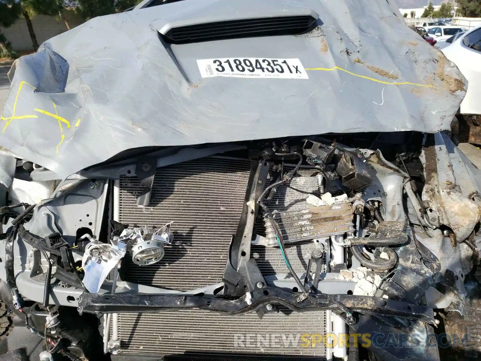 7 Photograph of a damaged car 3TMAZ5CN5KM113022 TOYOTA TACOMA 2019