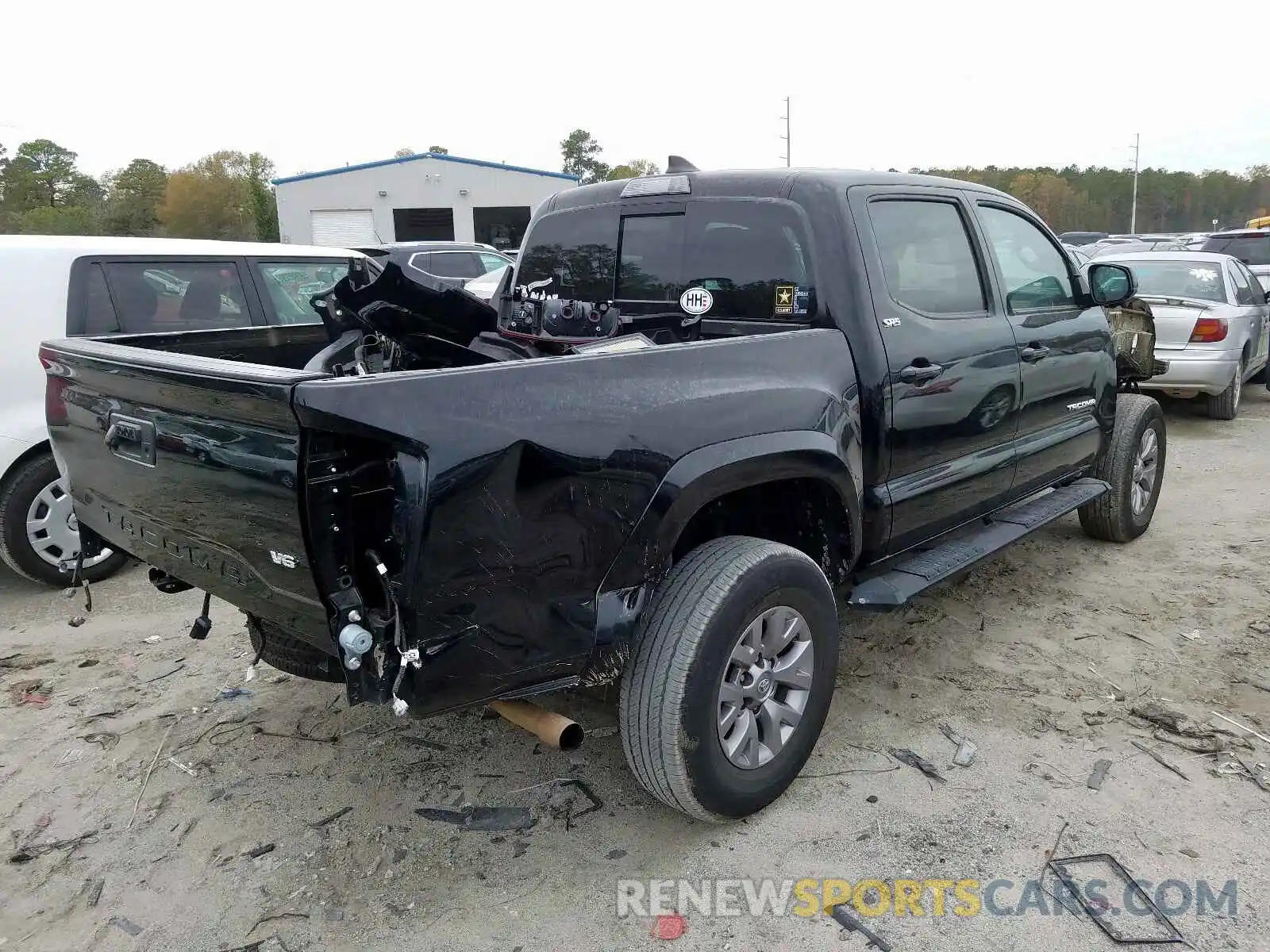 4 Photograph of a damaged car 3TMAZ5CN6KM079723 TOYOTA TACOMA 2019