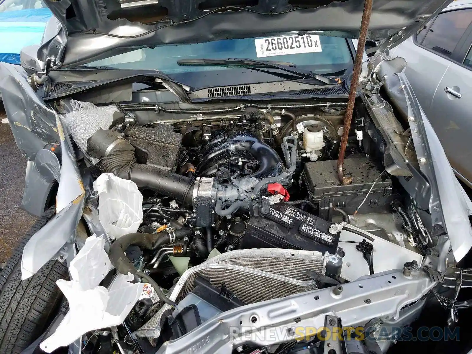 7 Photograph of a damaged car 3TMAZ5CN6KM081181 TOYOTA TACOMA 2019