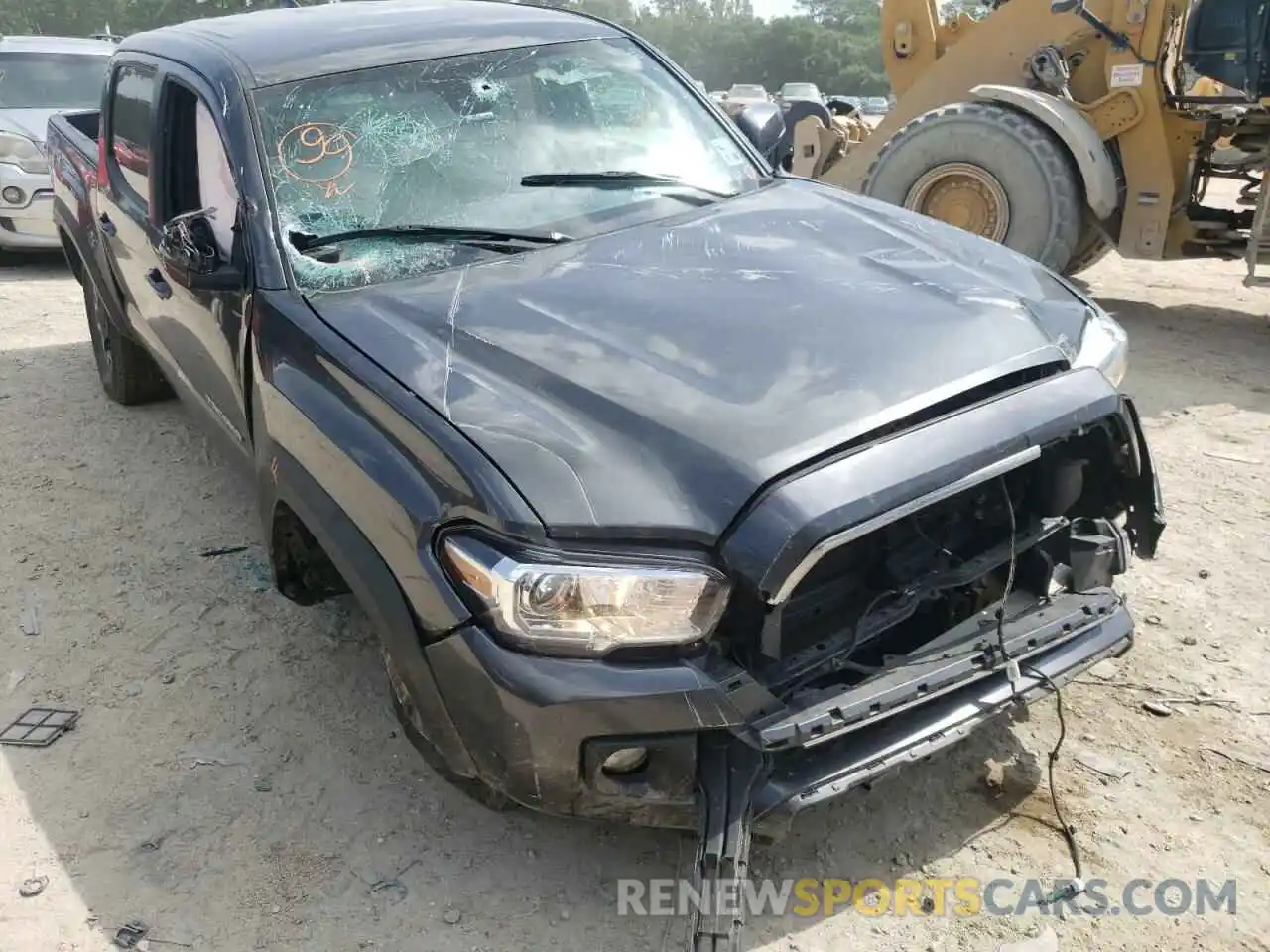 9 Photograph of a damaged car 3TMAZ5CN6KM081522 TOYOTA TACOMA 2019