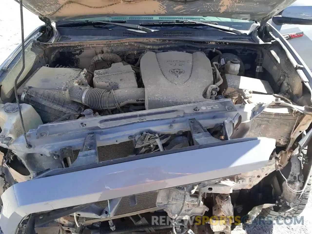 7 Photograph of a damaged car 3TMAZ5CN6KM082041 TOYOTA TACOMA 2019