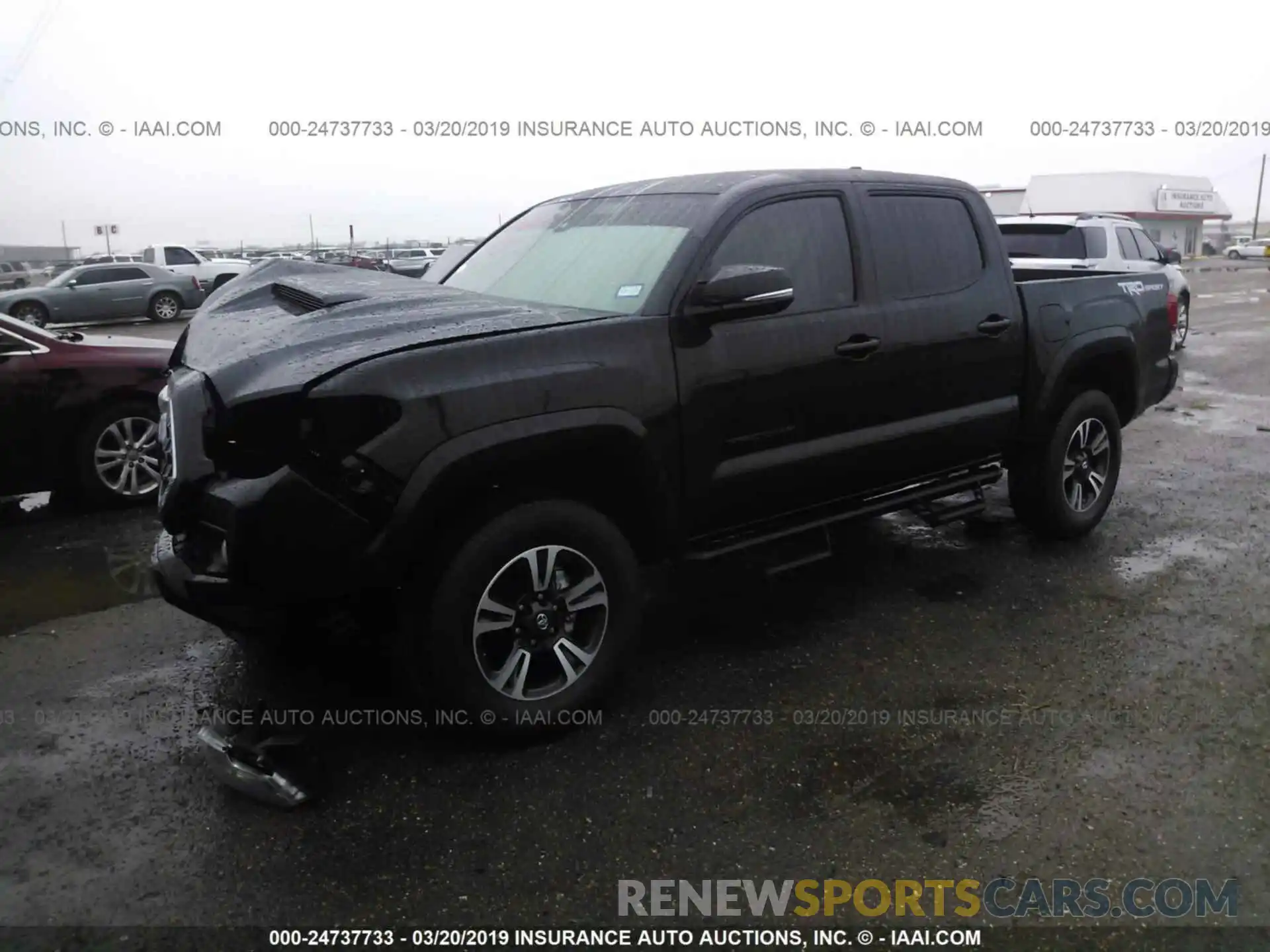 2 Photograph of a damaged car 3TMAZ5CN6KM083934 TOYOTA TACOMA 2019