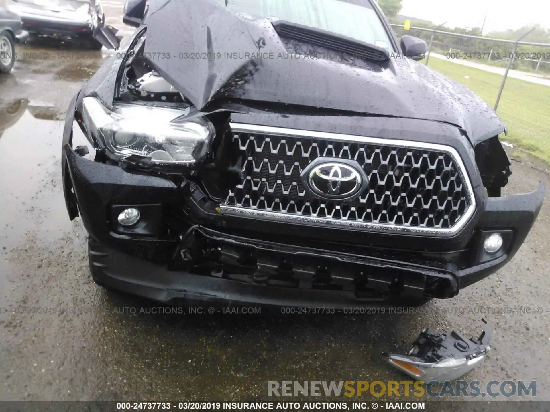 6 Photograph of a damaged car 3TMAZ5CN6KM083934 TOYOTA TACOMA 2019