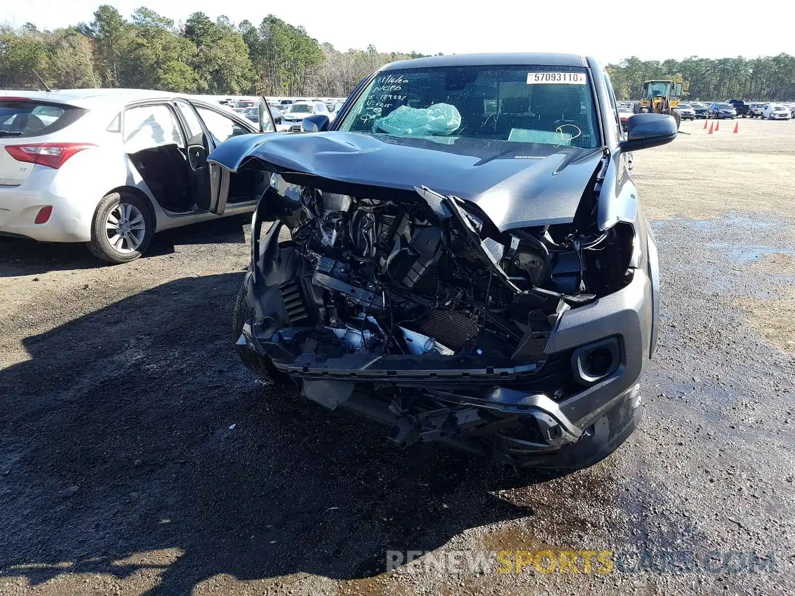 9 Photograph of a damaged car 3TMAZ5CN6KM085215 TOYOTA TACOMA 2019