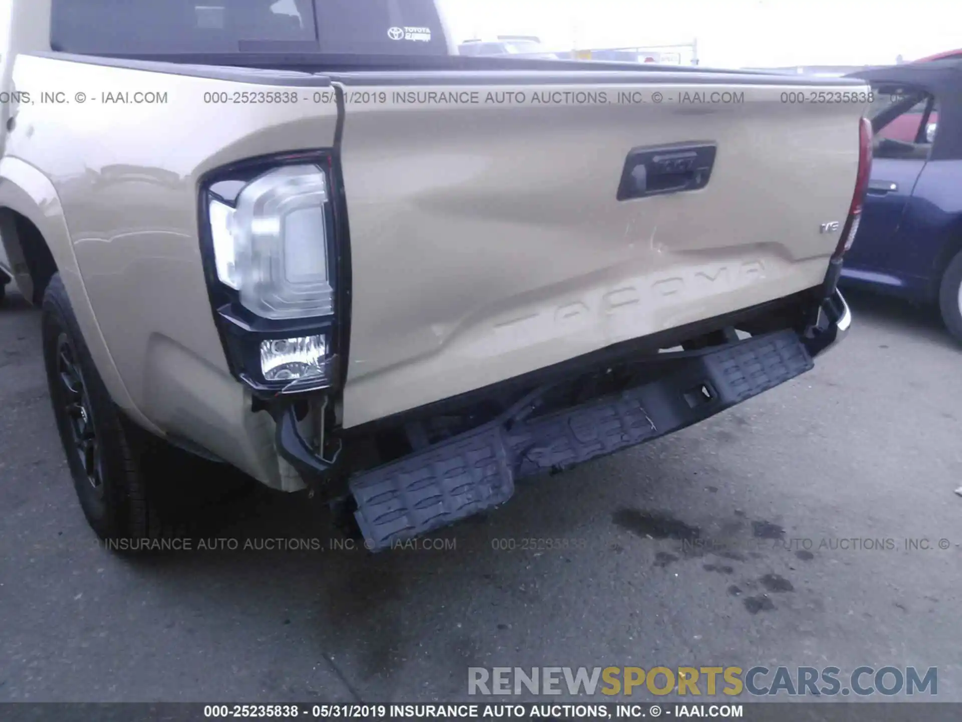 6 Photograph of a damaged car 3TMAZ5CN6KM086283 TOYOTA TACOMA 2019