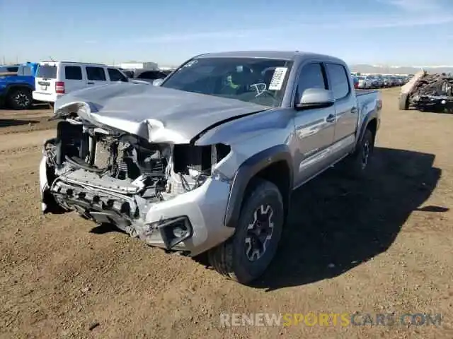 2 Photograph of a damaged car 3TMAZ5CN6KM089491 TOYOTA TACOMA 2019