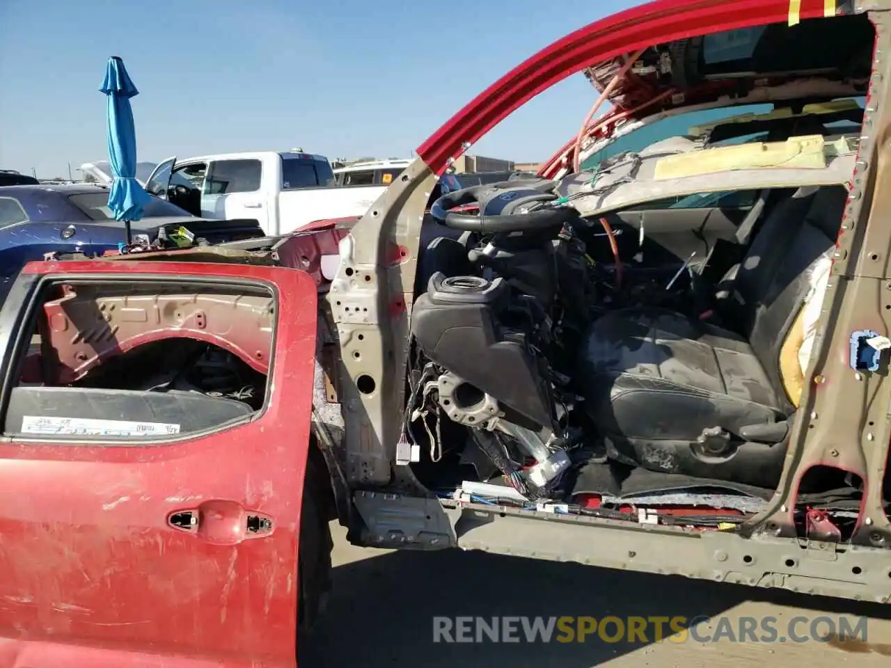 9 Photograph of a damaged car 3TMAZ5CN6KM093735 TOYOTA TACOMA 2019