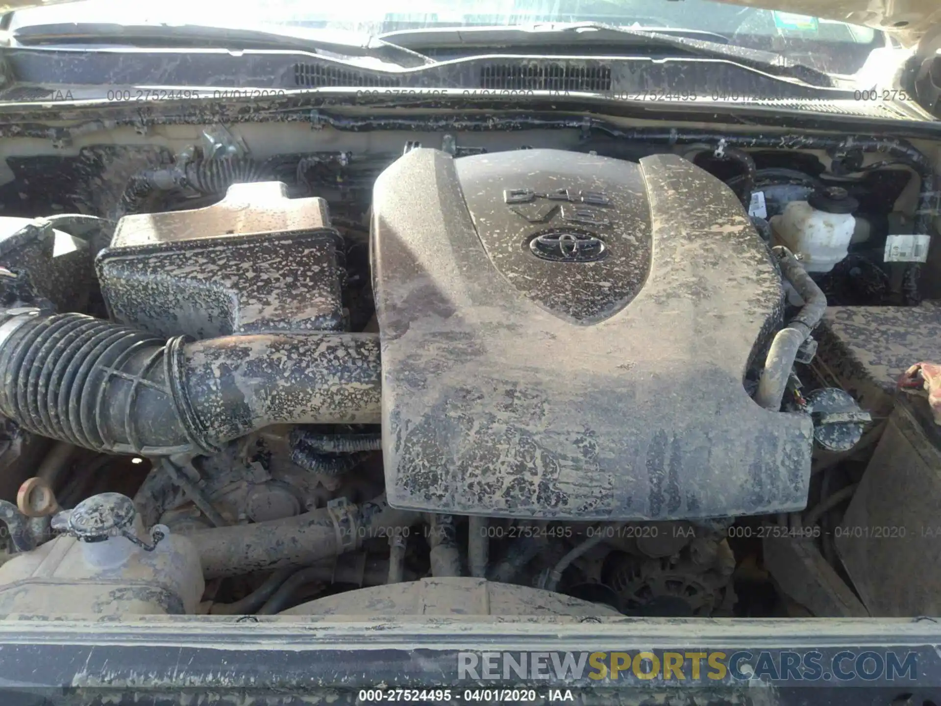 10 Photograph of a damaged car 3TMAZ5CN6KM097834 TOYOTA TACOMA 2019