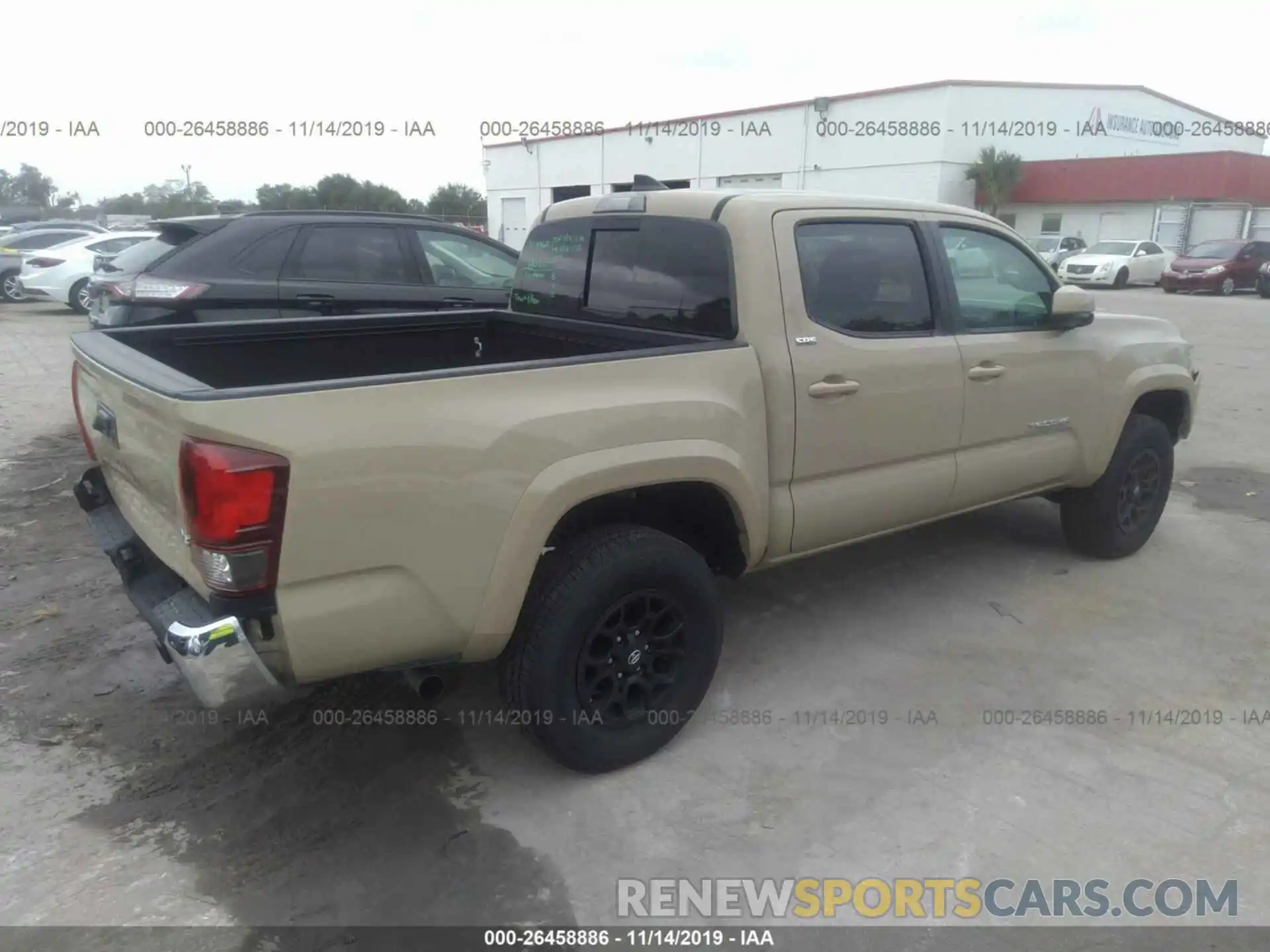 4 Photograph of a damaged car 3TMAZ5CN6KM101414 TOYOTA TACOMA 2019