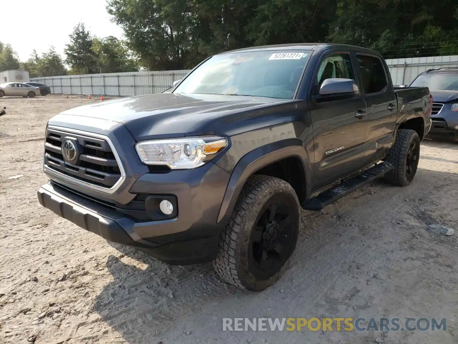 2 Photograph of a damaged car 3TMAZ5CN6KM102420 TOYOTA TACOMA 2019