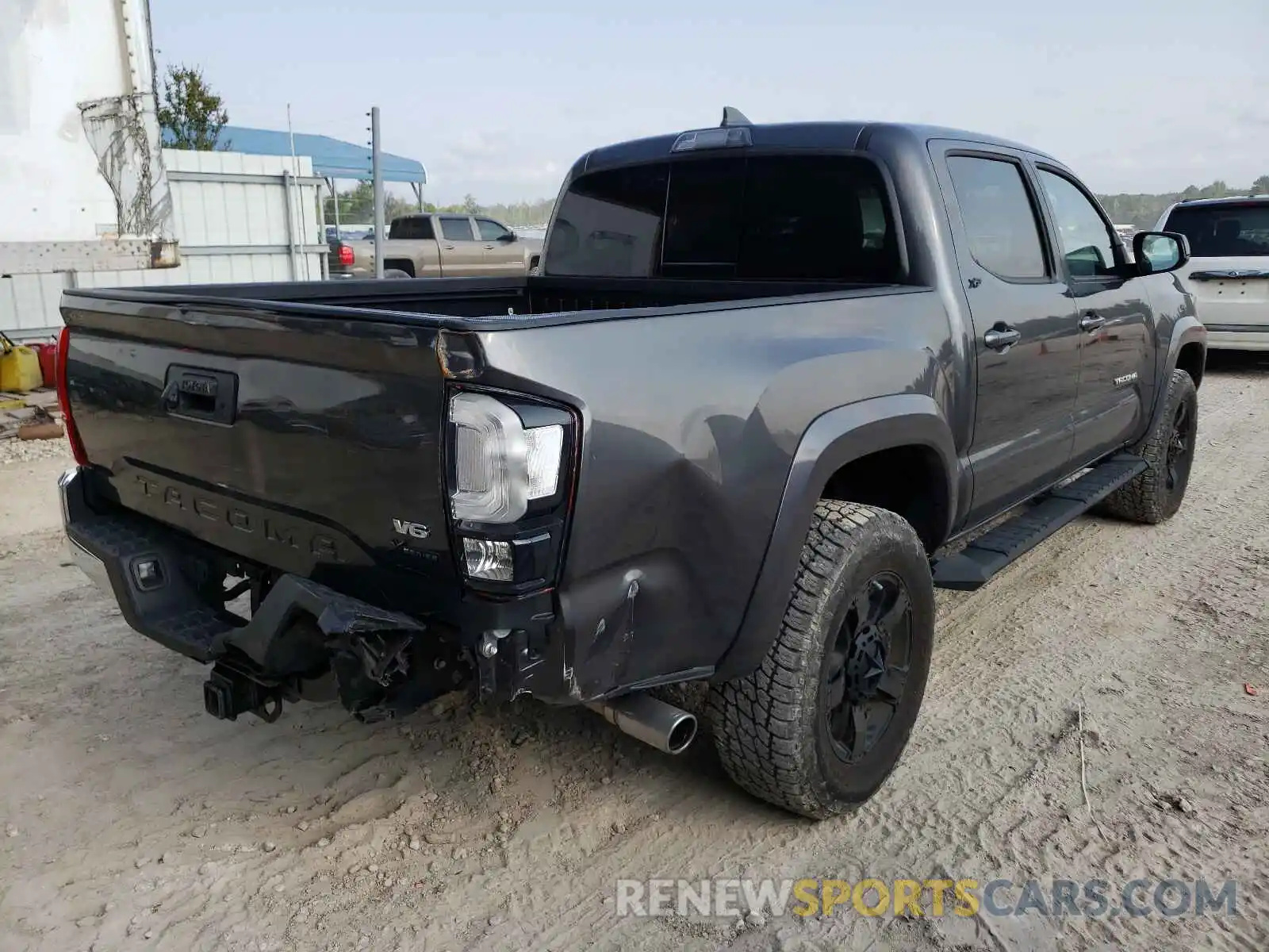 4 Фотография поврежденного автомобиля 3TMAZ5CN6KM102420 TOYOTA TACOMA 2019