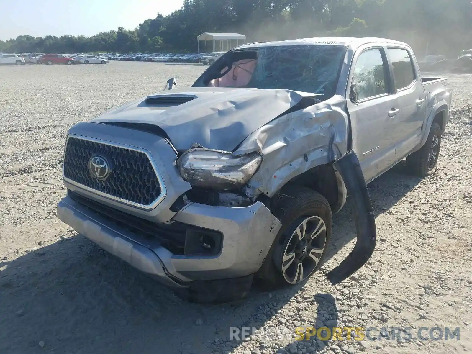 2 Photograph of a damaged car 3TMAZ5CN6KM102529 TOYOTA TACOMA 2019