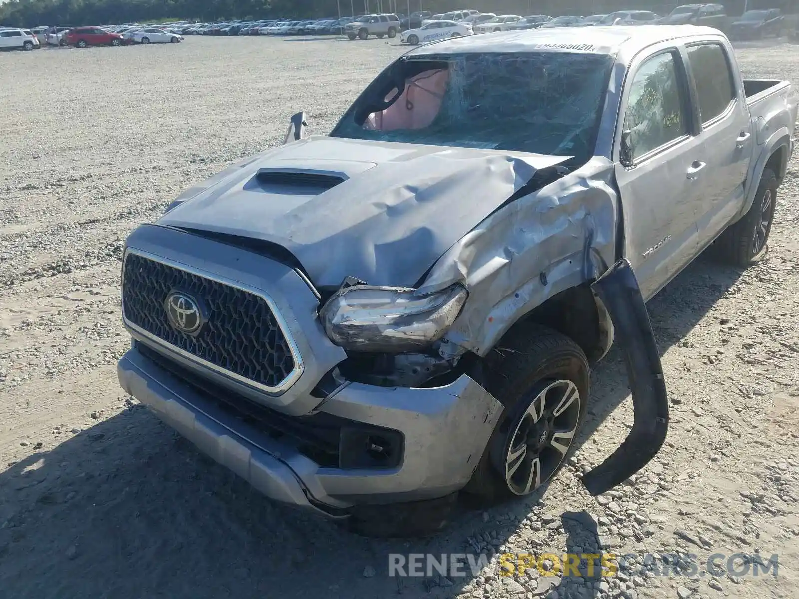 9 Photograph of a damaged car 3TMAZ5CN6KM102529 TOYOTA TACOMA 2019