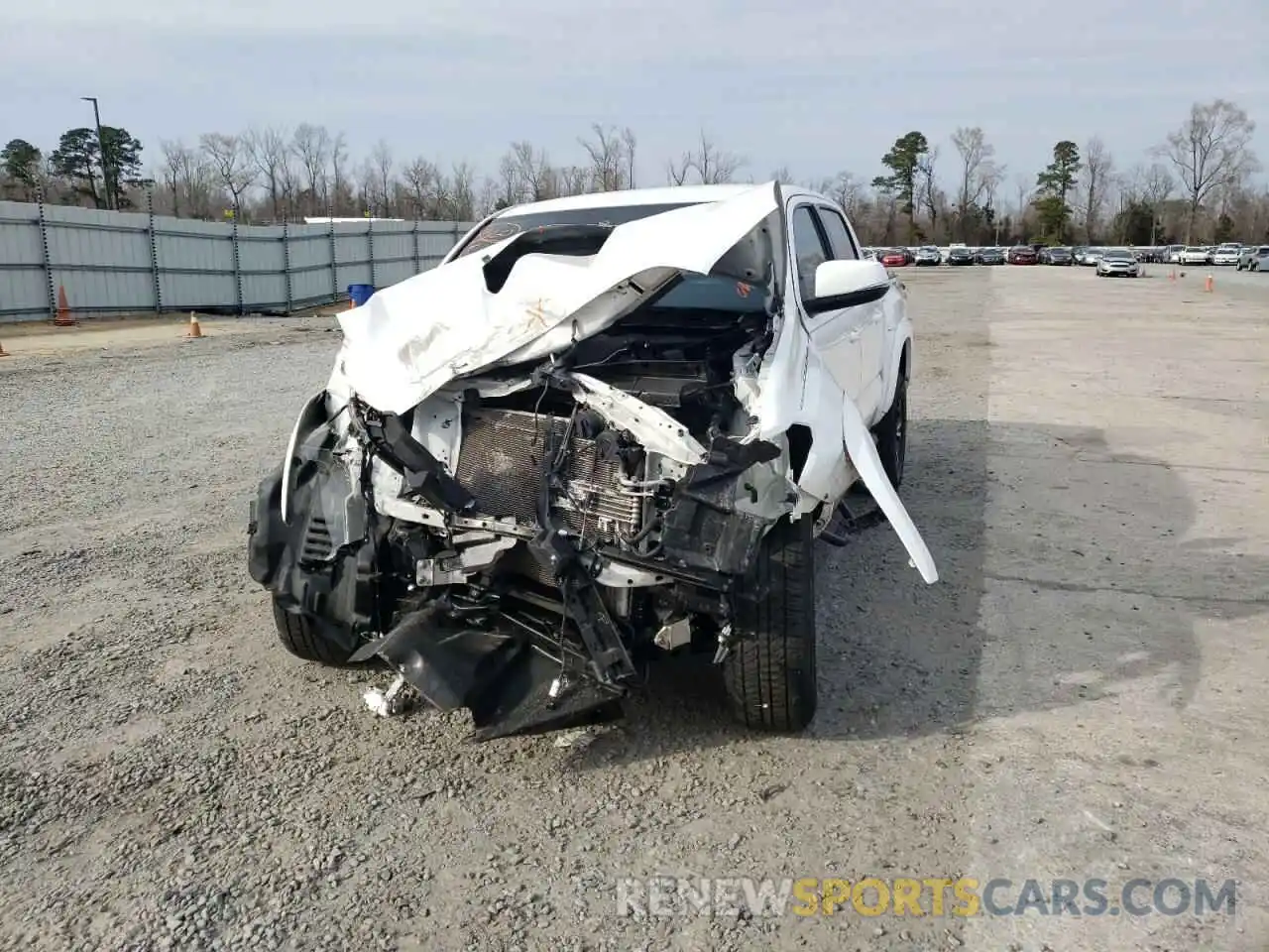 2 Photograph of a damaged car 3TMAZ5CN6KM105317 TOYOTA TACOMA 2019