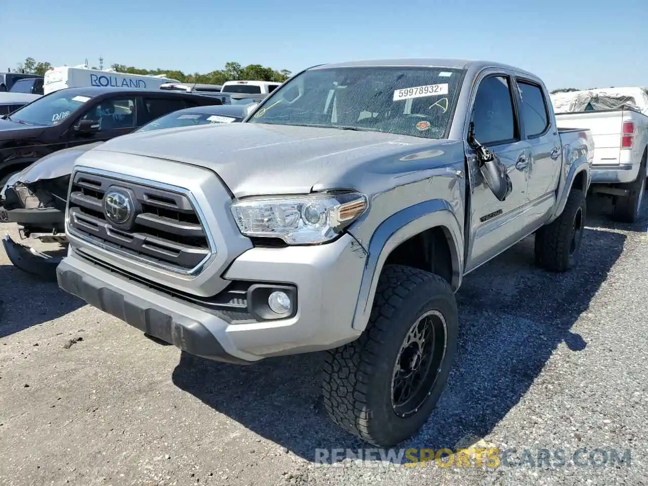 2 Фотография поврежденного автомобиля 3TMAZ5CN6KM105575 TOYOTA TACOMA 2019