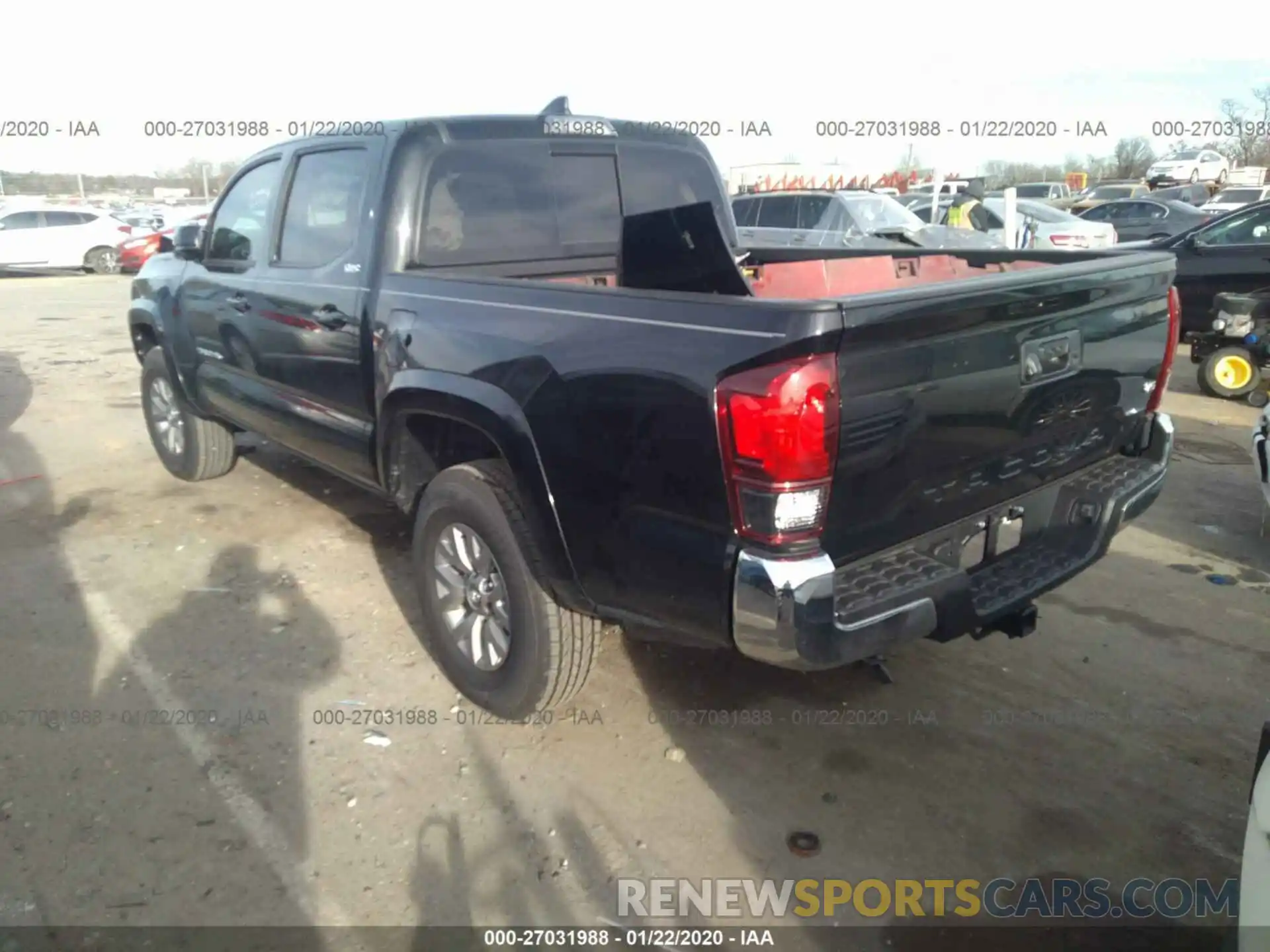 3 Photograph of a damaged car 3TMAZ5CN6KM106855 TOYOTA TACOMA 2019