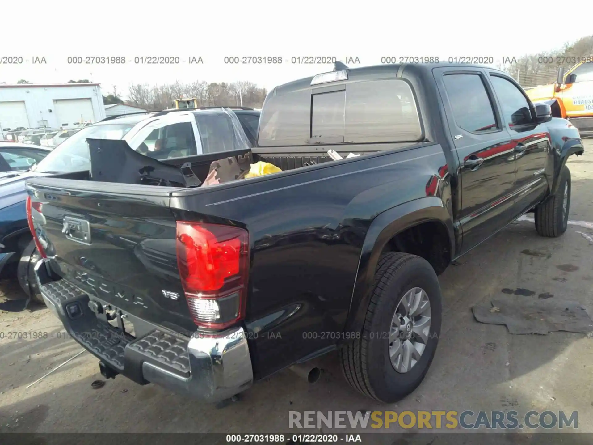 4 Фотография поврежденного автомобиля 3TMAZ5CN6KM106855 TOYOTA TACOMA 2019