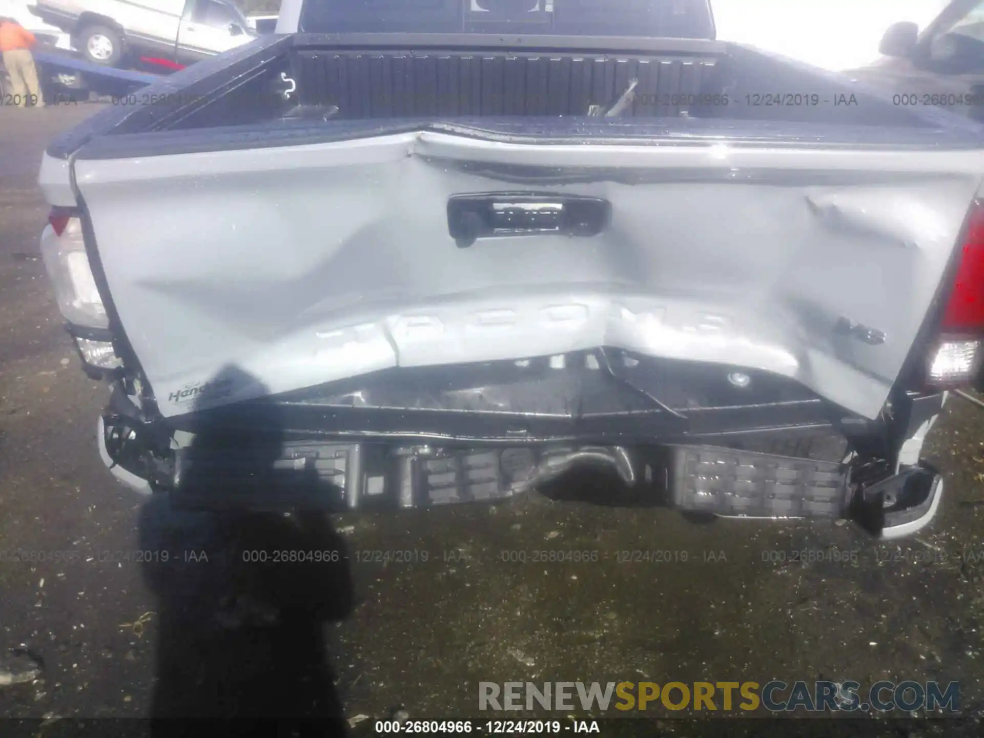 6 Photograph of a damaged car 3TMAZ5CN6KM108489 TOYOTA TACOMA 2019